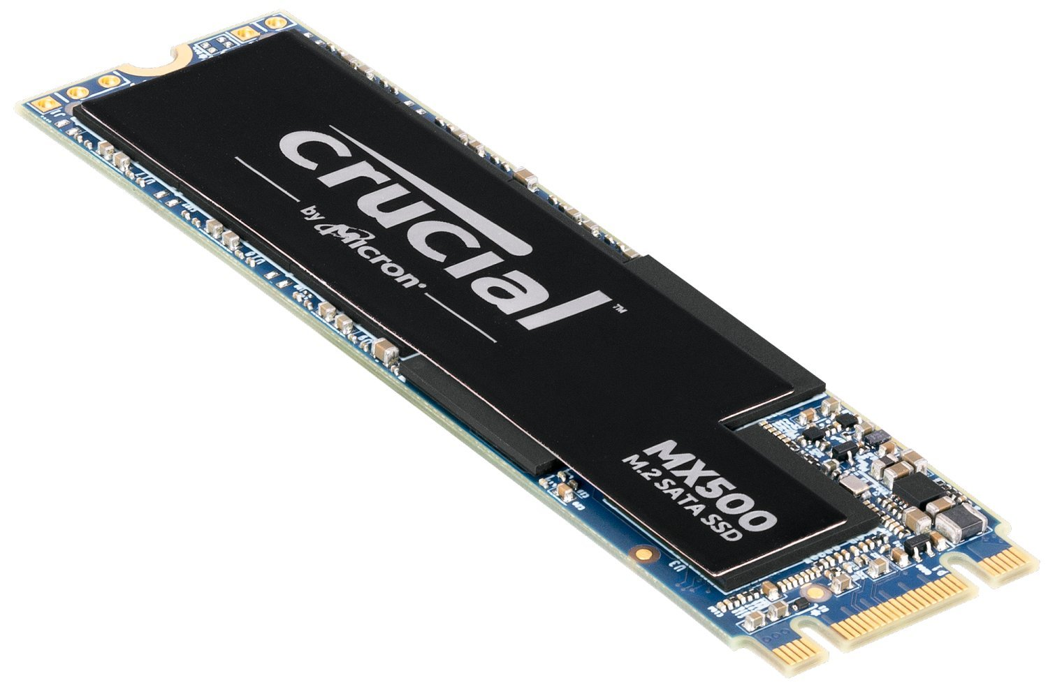 Disco duro SSD - Crucial MX500, 250 GB, M.2 Type 2280 3D Nand Sata 6Gb/s