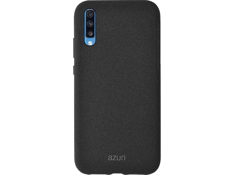 AZURI Cover Flexible Sand Texture Galaxy A70 Zwart (AZCOVFLEXSAA705-BLK)