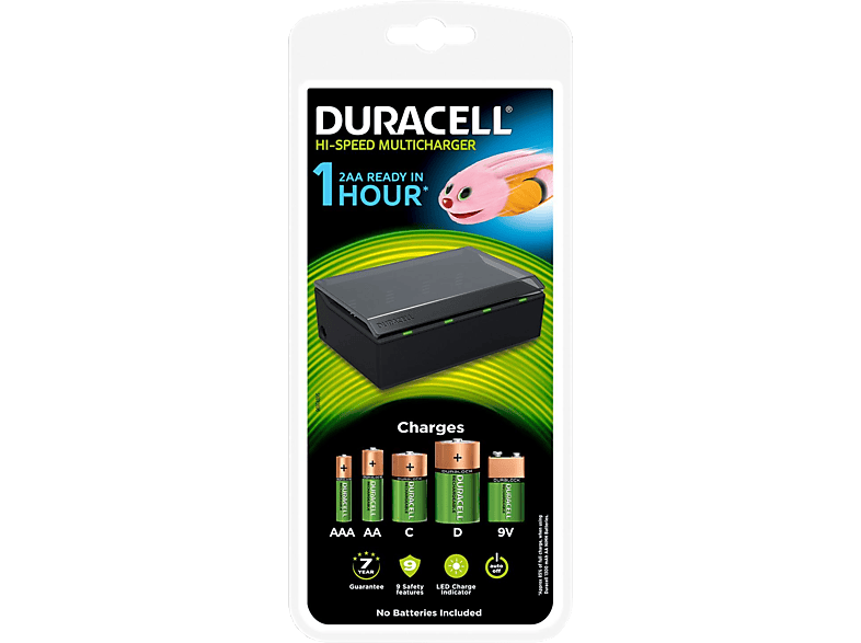DURACELL Multi-formaat batterijoplader (CEF22)