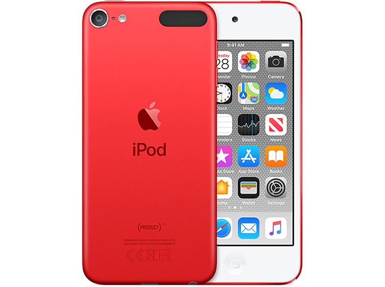 APPLE iPod Touch 32 GB Rood (MVHX2NF/A)