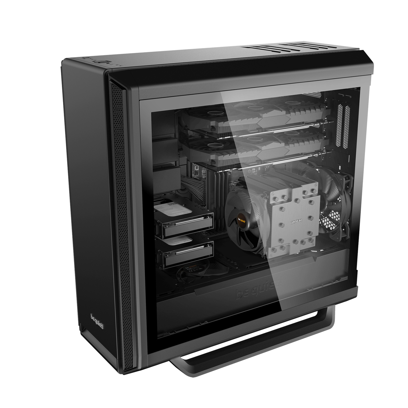 BE QUIET Silent Base 801 Window Gaming PC-Gehäuse, Schwarz