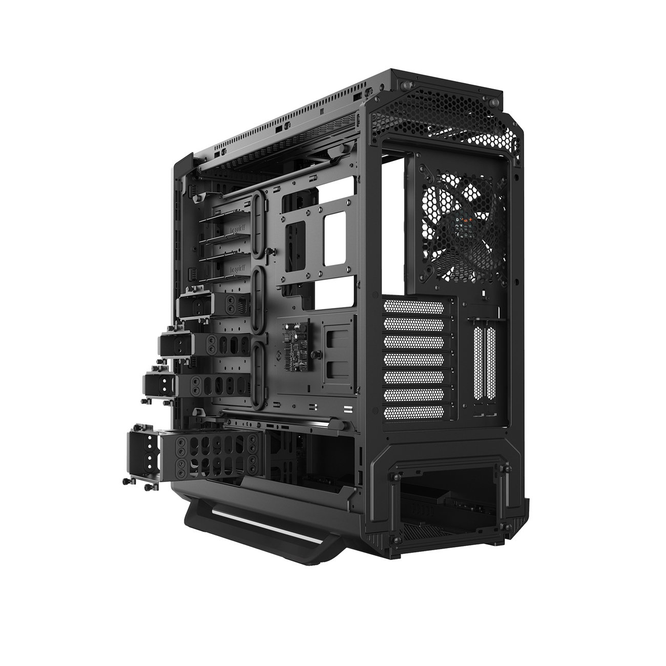 BE QUIET Silent Base 801 Window Gaming PC-Gehäuse, Schwarz
