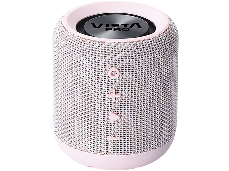 Altavoz inalámbrico  Vieta Pro Sun, Bluetooth, 15W, IPX 7, Radio FM, Hasta  13 h, Negro