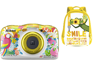 NIKON Coolpix W150 digitális fényképezőgép + hátizsák, hawaii KIT (VQA114K001)