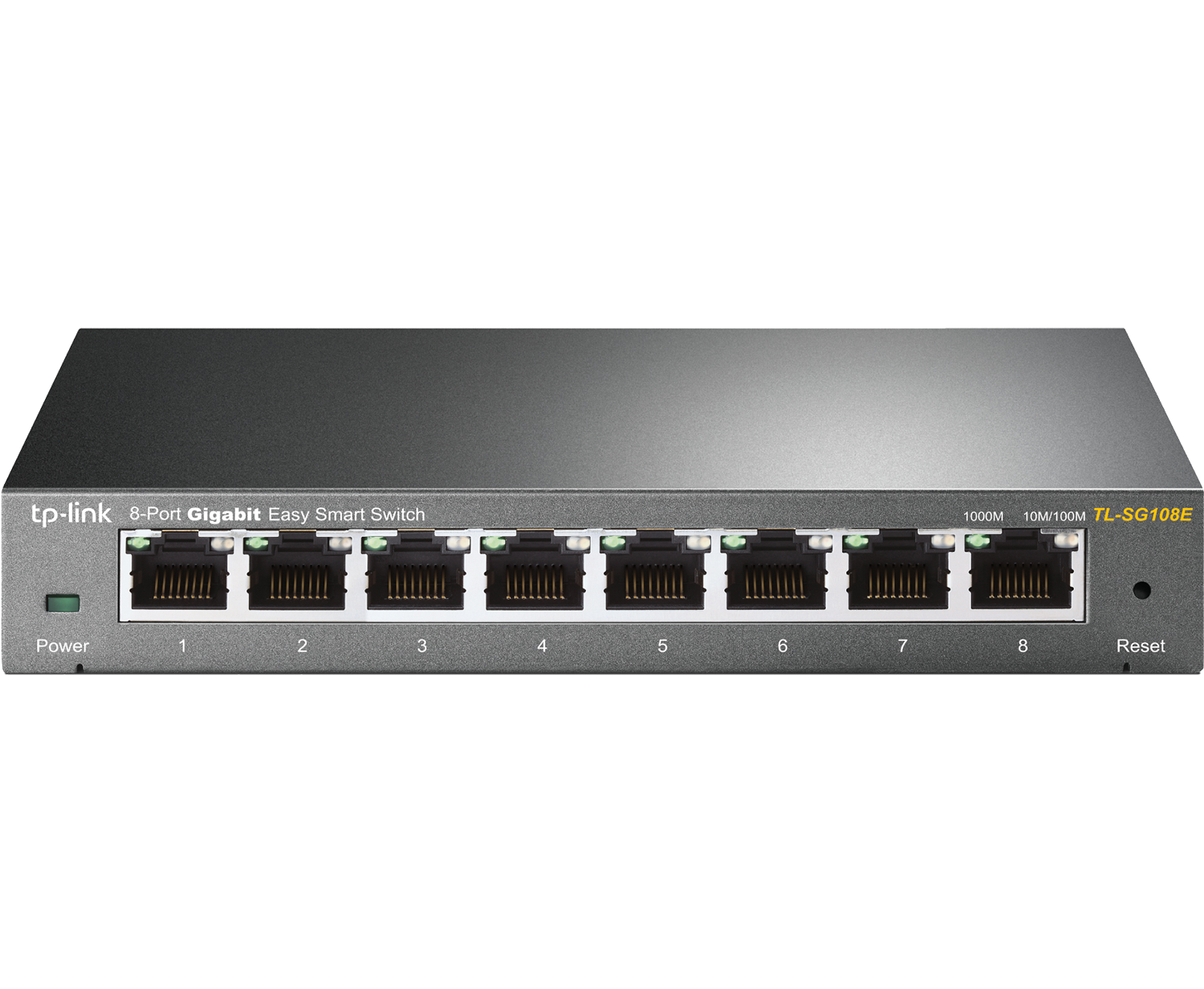 Tp-link Tl-sg108e 8-poort Gigabit Easy Smart Switch Met Igmp Snooping