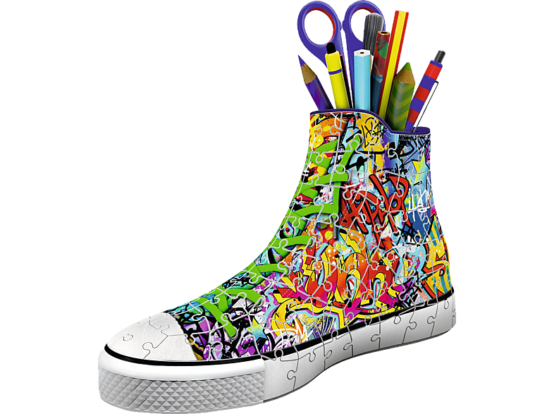 Puzzle Mehrfarbig Graffiti 3D RAVENSBURGER Style - Sneaker
