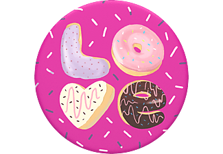 POPSOCKETS 800965 Love Donut - Poignée et support de téléphone portable (Rose)