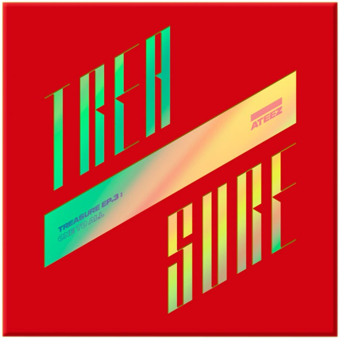 Ateez - Treasure Ep. 3: One To All (CD + könyv)
