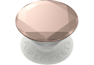 POPSOCKETS 800491 Rose Gold Metallic Diamond - Poignée et support de téléphone portable (Or rose)
