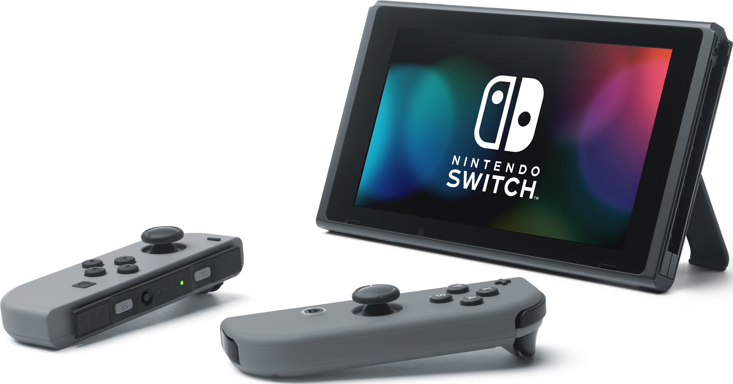 Switch (inkl. Nintendo eShop Card mit CHF 45.- Guthaben) - Spielekonsole - Grau