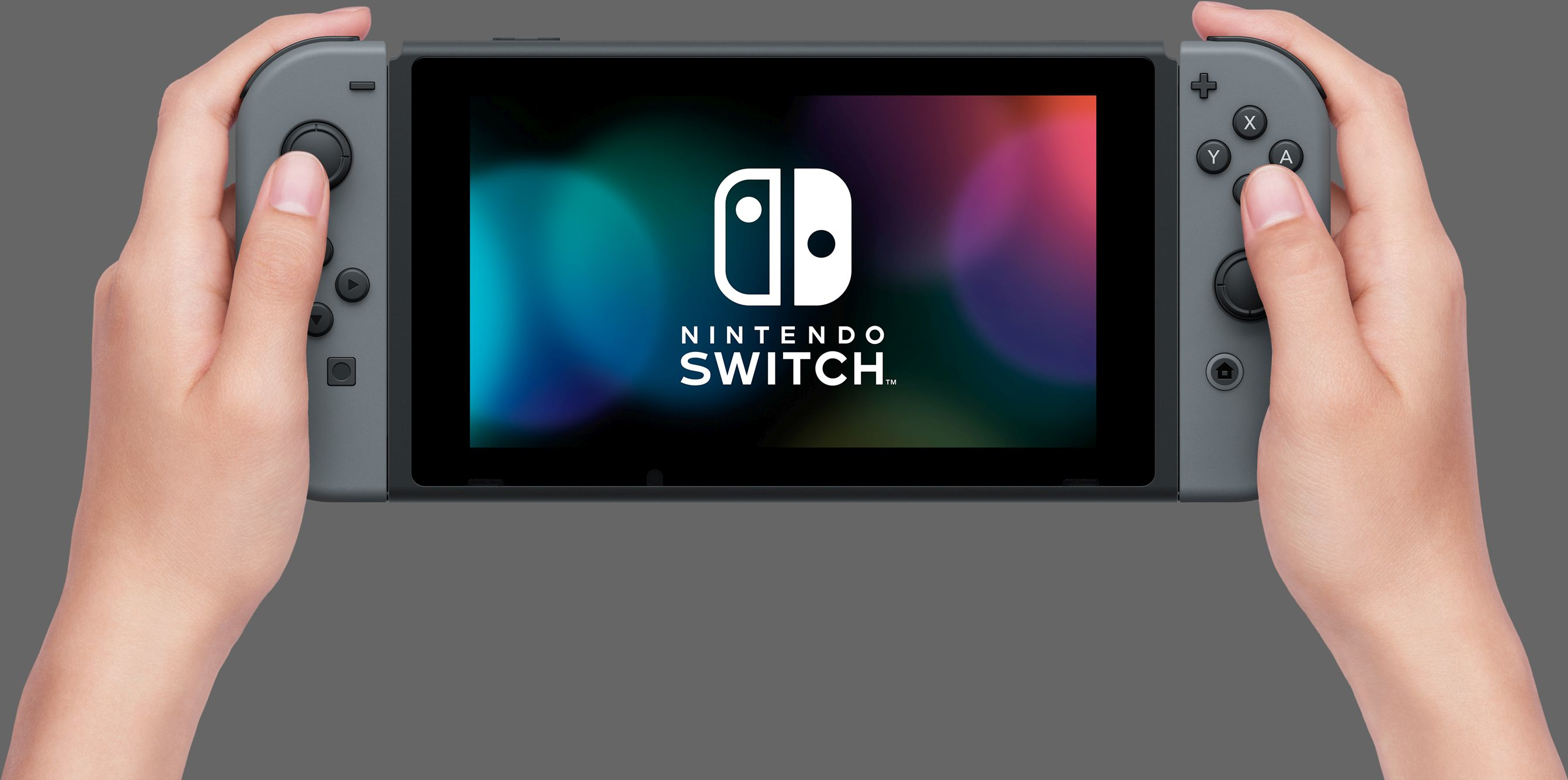 Switch (inkl. Nintendo eShop Card mit CHF 45.- Guthaben) - Spielekonsole - Grau