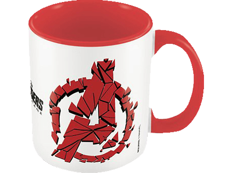 PYRAMID INTERNATIONAL Marvel Avengers: Endgame Tasse Shattered Logo Tasse