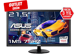 ASUS VP228QG 21.5" Gaming FreeSync 1920x1080 1ms, 75Hz HDMI, VGA MM Vesa EyeCare Monitör Outlet 1182046