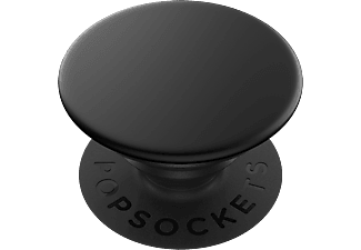 POPSOCKETS 800857 Black Aluminum - Handy Griff und Ständer (Schwarz)