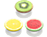 POPSOCKETS PopMinis Fruity Tutti - Handy Griff und Ständer (Mehrfarbig)