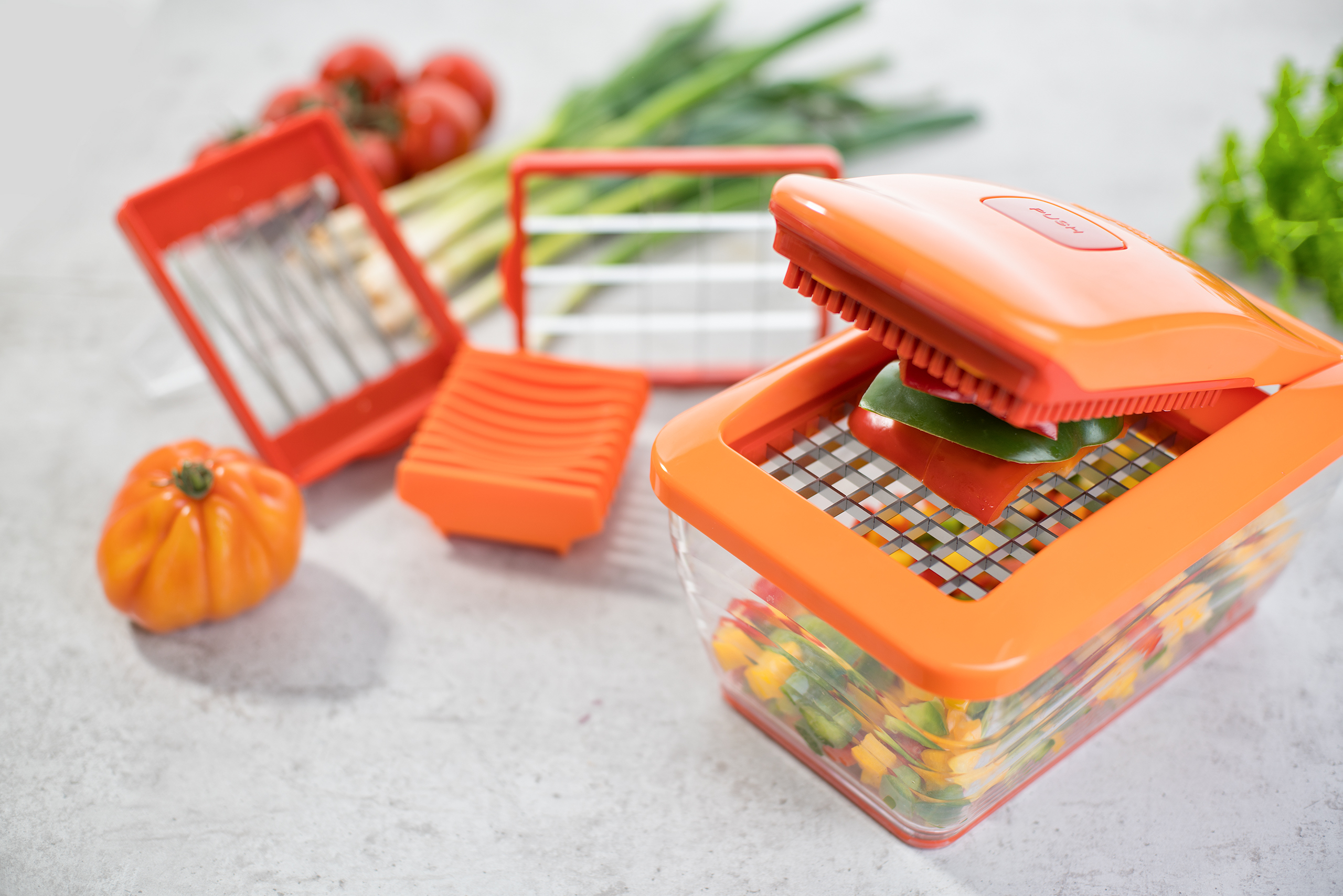 GENIUS 27107 Nicer Dicer Chef S 8-tlg. Schneidegerät