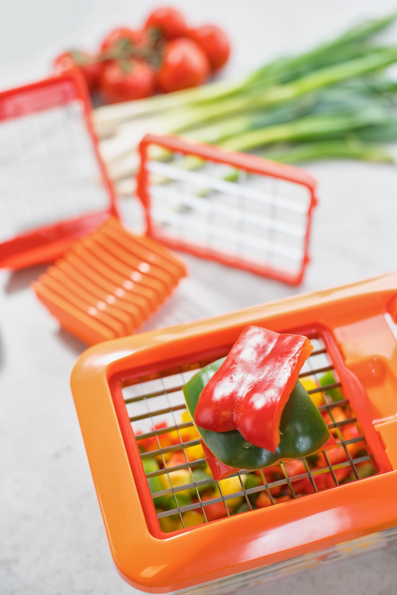 GENIUS 27107 Nicer Dicer Chef S 8-tlg. Schneidegerät