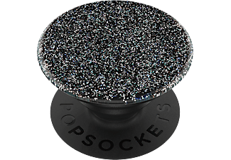 POPSOCKETS 800928 Glitter Black - Handy Griff und Ständer (Schwarz)