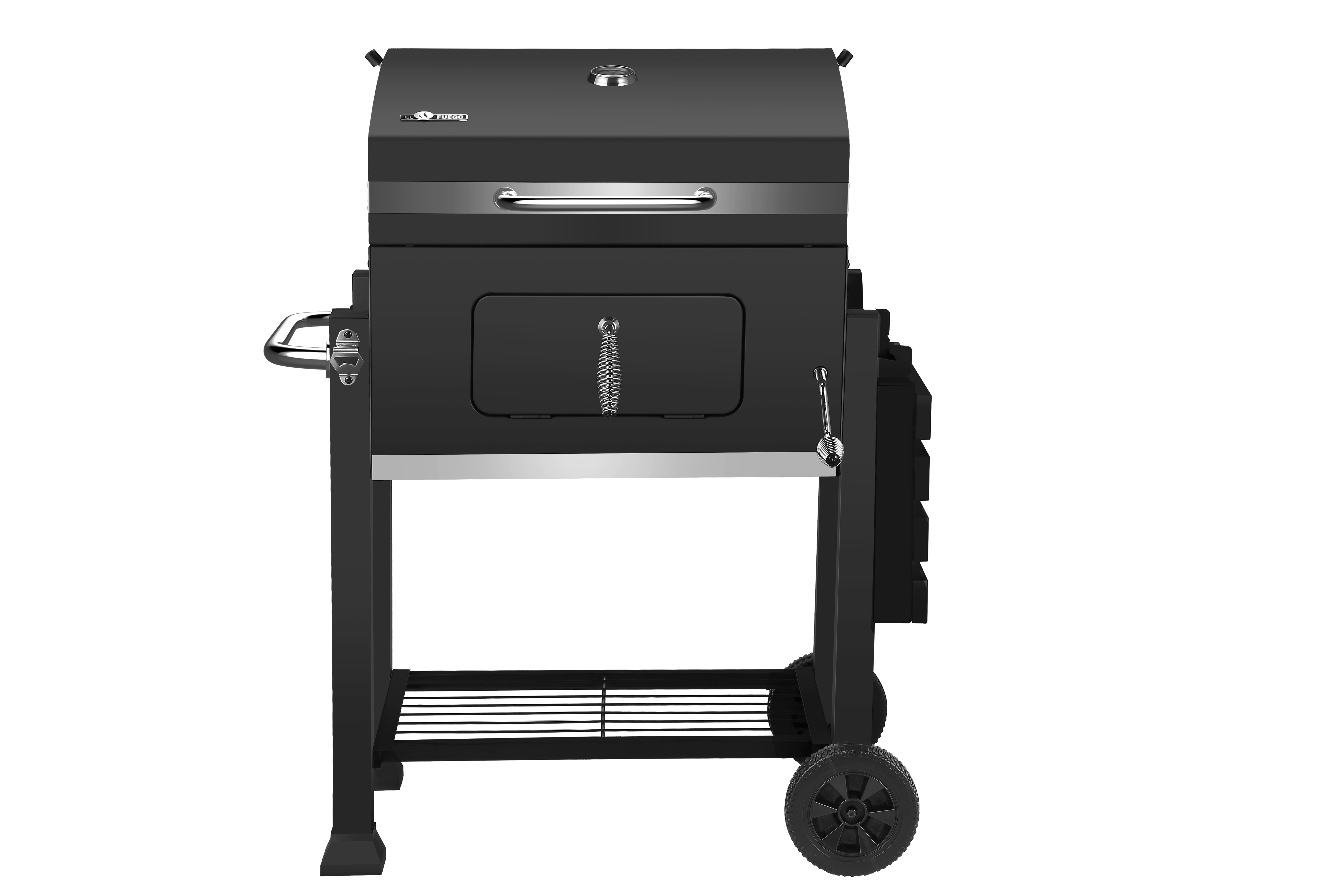 EL FUEGO AY 372 Ontario Kohlegrill, Schwarz 