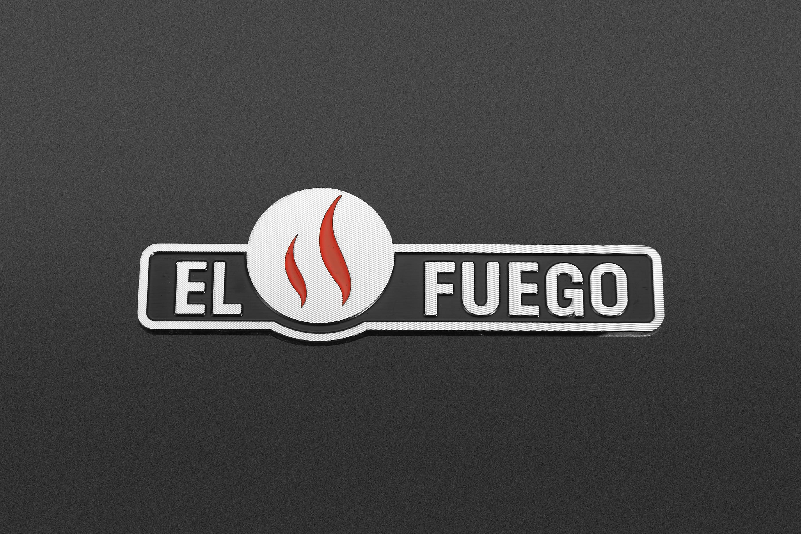 EL FUEGO AY 372 Ontario Kohlegrill, Schwarz 
