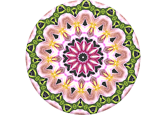 POPSOCKETS 801012 Orchid Mandala - Poignée et support de téléphone portable (Vert/Pourpre)