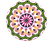 POPSOCKETS 801012 Orchid Mandala - Maniglia e supporto del telefono (Verde/Porpora)