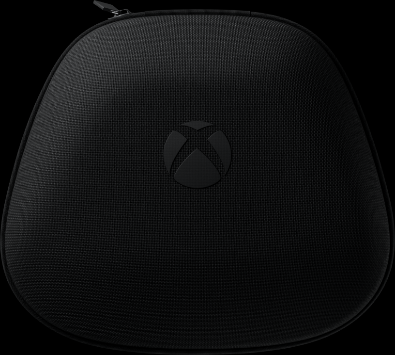 Una custodia nera per controller Xbox con il logo Xbox.