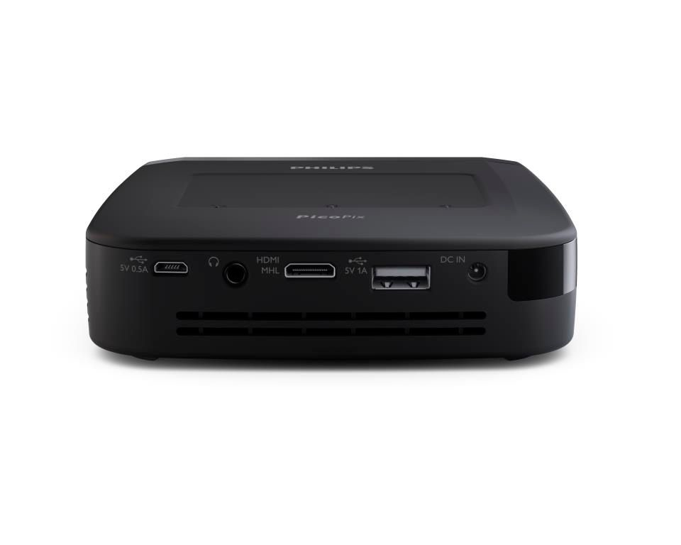 PHILIPS PICOPIX PRO PPX 4935 EK Mini-Projektor(HD, 350 Lumen, WLAN)