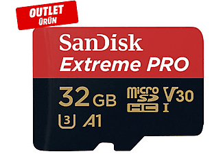 SANDISK 32GB Micro SD Extreme Pro SDSDQXCG-032G-G46A 32GB 100Mb/S 90Mb/S Outlet 1177283