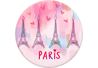 POPSOCKETS 801020 Paris Love - Poignée et support de téléphone portable (Rose)