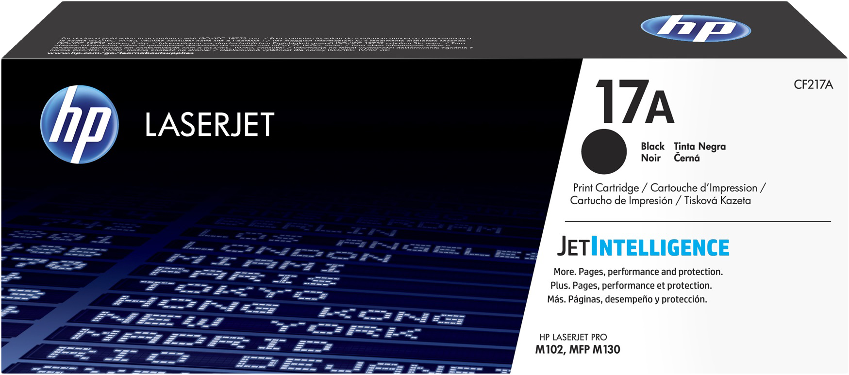 HP NO.17A fekete toner CF217A