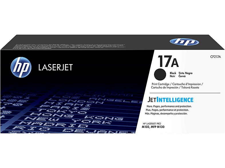 HP NO.17A fekete toner CF217A