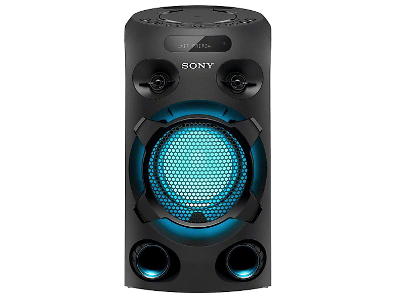 Amigo por correspondencia Salón de clases Engreído Altavoz de gran potencia | Sony MHC-V02, Bluetooth, USB, CD, Karaoke, Negro