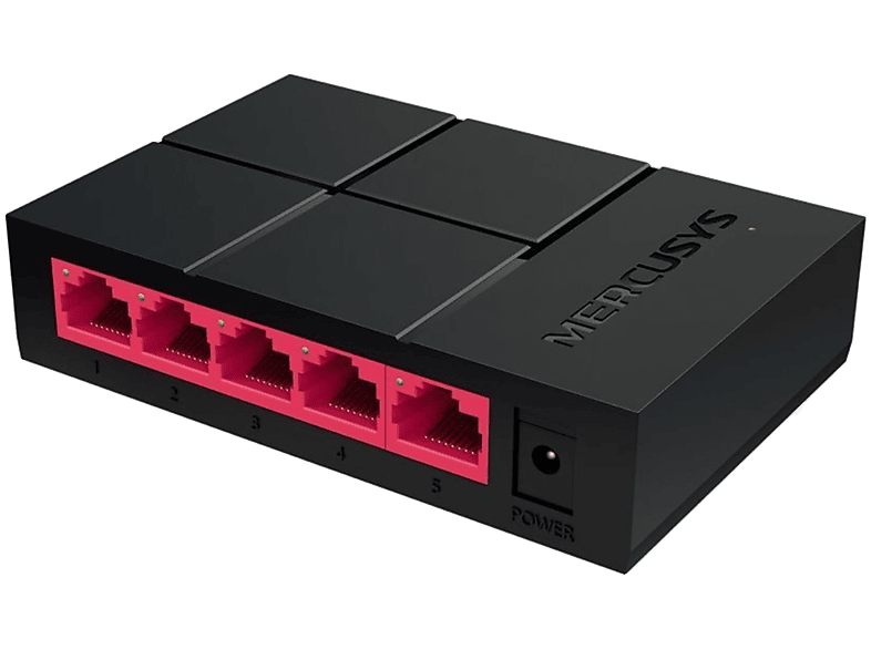 MERCUSYS MS105G 5 portos Gigabit Switch - fekete