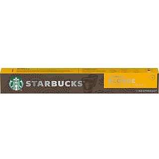 Cápsulas monodosis - Starbucks Blonde Espresso Roast, 10 cápsulas, Intensidad 6, Para  Nespresso