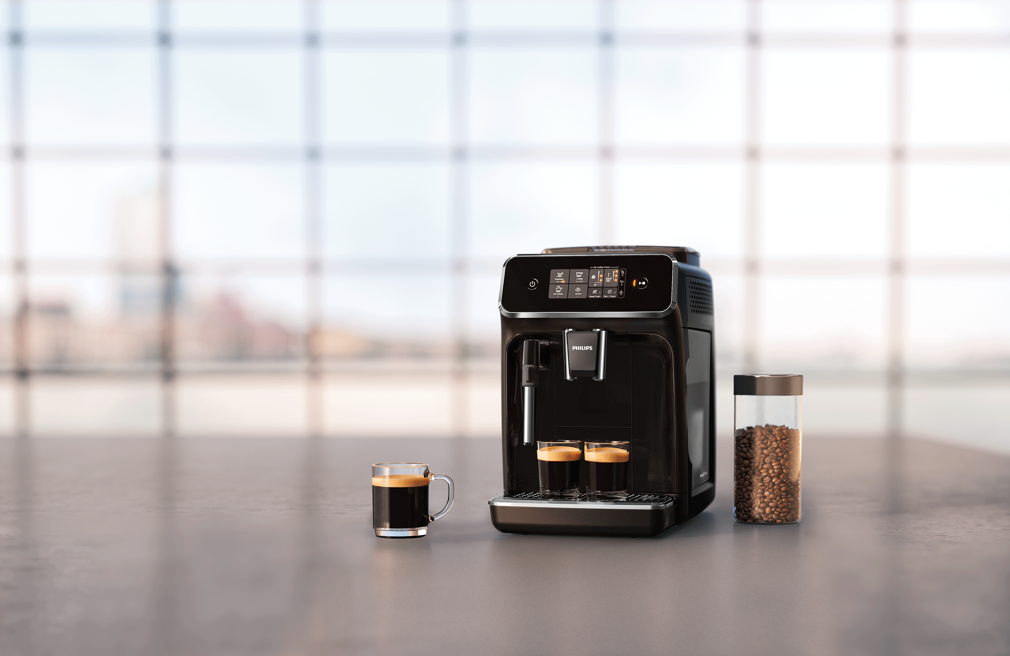 PHILIPS EP2221/49 - Kaffeevollautomat (Schwarz)