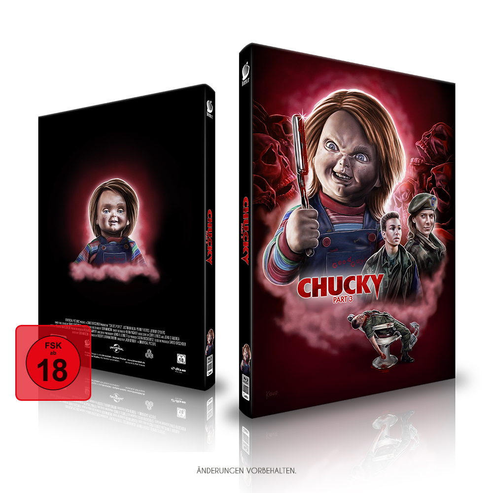 Chucky 3 – exklusives Mediabook, Cover A, nummeriert Blu-ray + CD