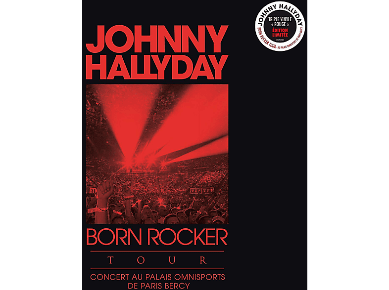 Wm France Back Catalogue Johnny Hallyday - Born Rocker Tour: Théâtre De Paris Lp