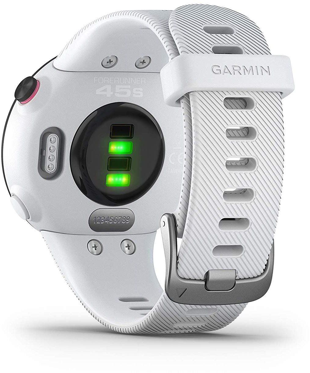 GARMIN Montre GPS Forerunner 45S Blanc (010-02156-10)