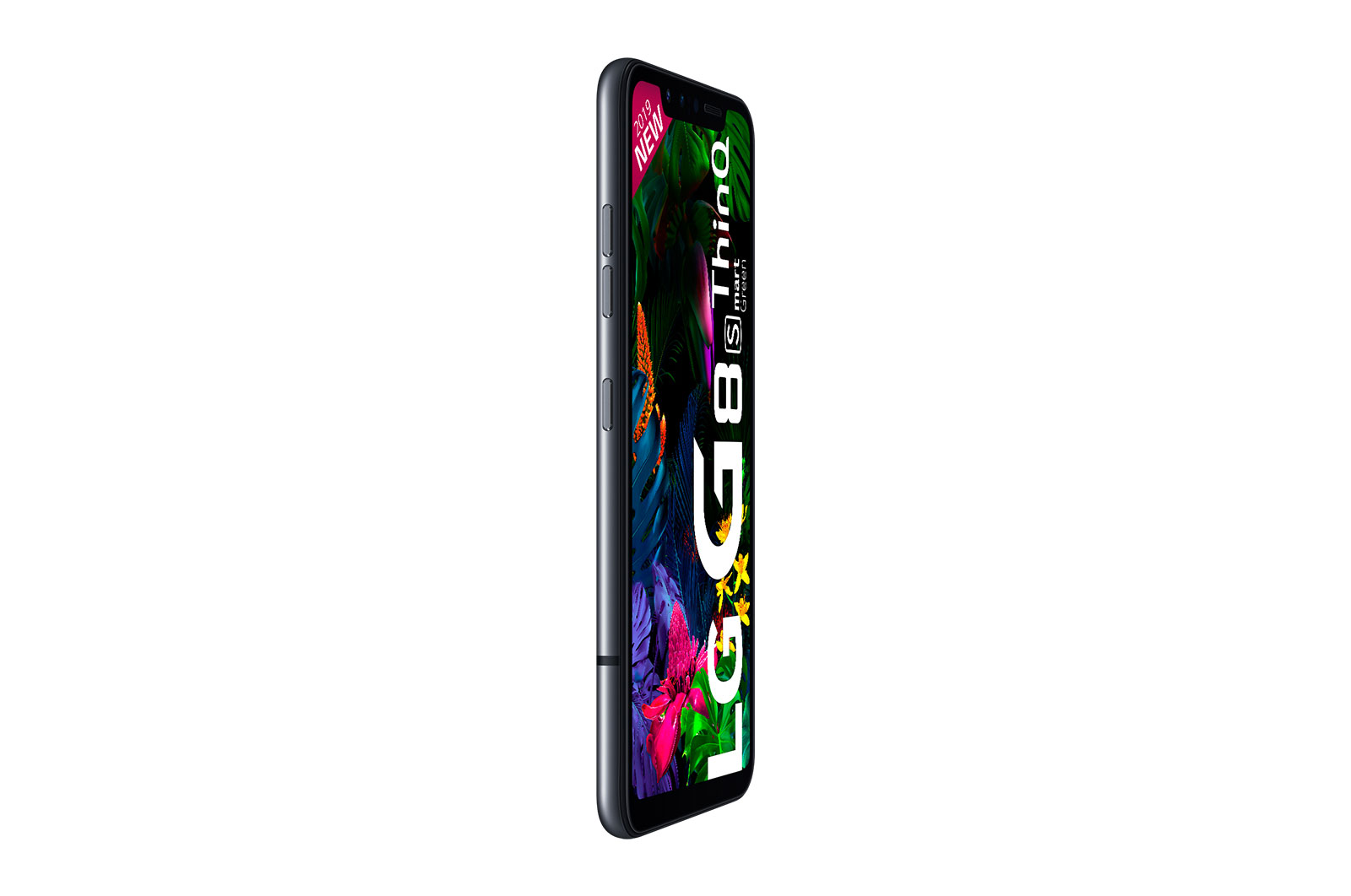 Móvil - LG G8 Smart Green, Negro, 128 GB, 6 GB RAM, 6.21" Full HD+, Snapdragon 855, 3550 mAh, Android