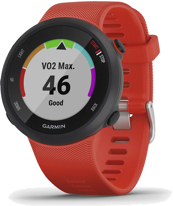 GARMIN Montre GPS Forerunner 45 Rouge Volcan (010-02156-16)