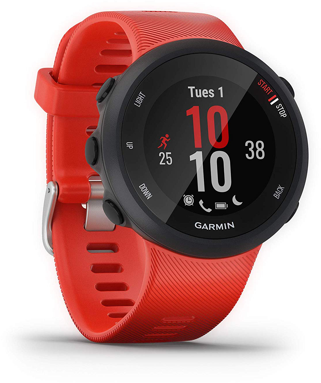 GARMIN Montre GPS Forerunner 45 Rouge Volcan (010-02156-16)