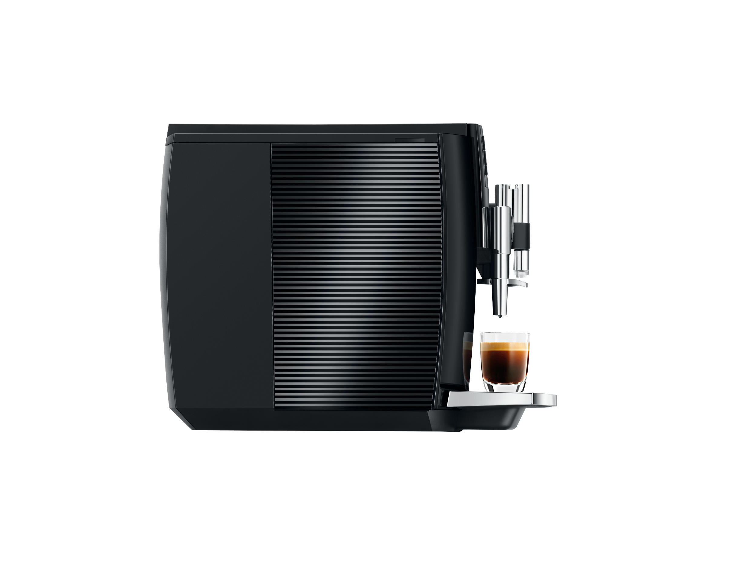 JURA E80 Kaffeevollautomat Piano Black