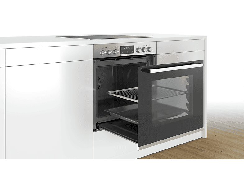 Thumbnail - BOSCH HEB578BS0, Einbauherd (Einbaugerät, 71 l, 594 mm breit), EOX5 Serie 6