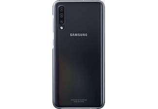 SAMSUNG Gradation Cover Mobilskal till Galaxy A50 - Semitransparent/Svart