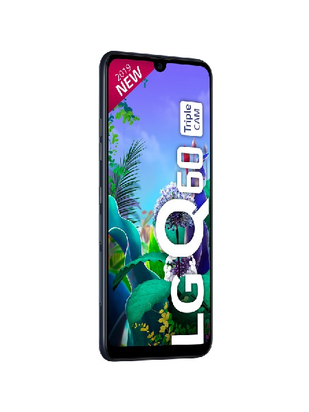 Móvil - LG Q60, Negro, 64 GB, 3 GB RAM, 6.26" HD+, Octa-Core, 3500 mAh, Android