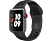 APPLE Watch Series 3 Nike+ - Smartwatch (130-200 mm, Hochleistungs-Fluorelastomer, Space Grau mit Nike Sportarmband Anthrazit/Schwarz)