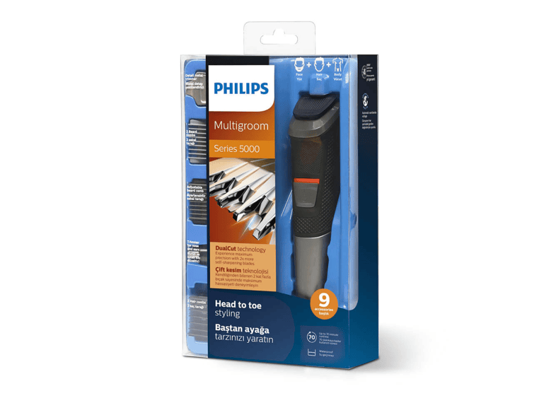 Philips Mg5716 15 Multigroom Series 5000 9 U 1 Arada Yuz Sac Ve Vucut Erkek Bakim Seti Erkek Bakim Kiti