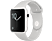APPLE Watch Series 2 Ceramic Edition - Smartwatch (42 mm, Sportband, Weiß/Wolke)