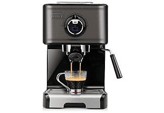 Cafetera express | Black+Decker BXCO1200E, W, 15 Vaporizador, Negro